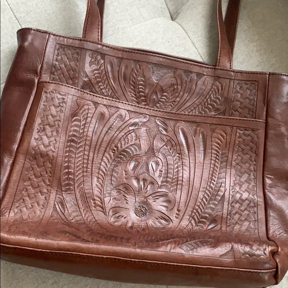 Texan Leather shoulder bag